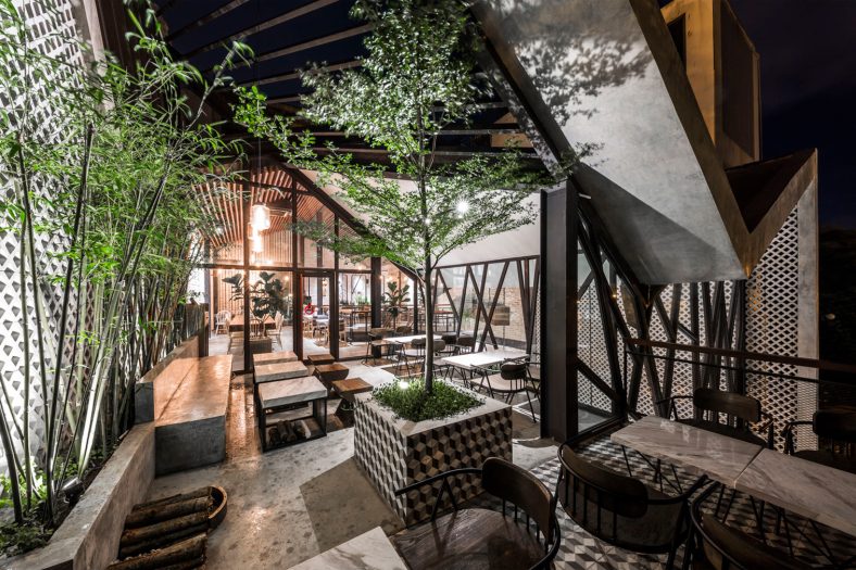 hidden cafe modern